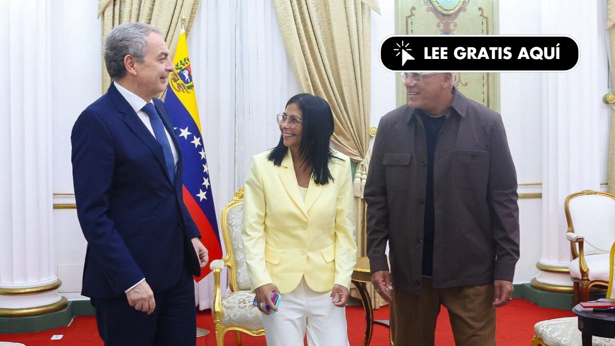 Delcy Rodríguez reafirma su compromiso con la «estabilidad» tras su encuentro con Zapatero 