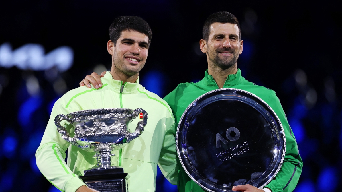 Novak Djokovic: «Lo que está haciendo Alcaraz es legendario»