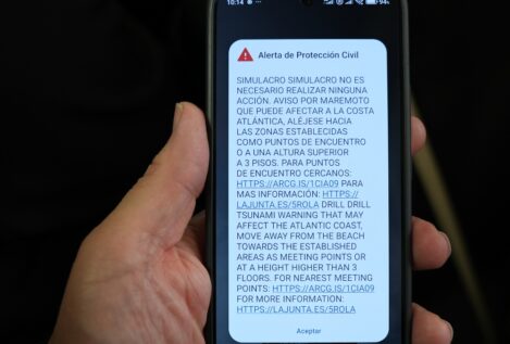 Incidencias «en alguna compañía» telefónica impiden enviar un Es-Alert a todos los teléfonos