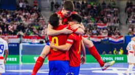 España resiste a Croacia y jugará la final del Europeo de fútbol sala