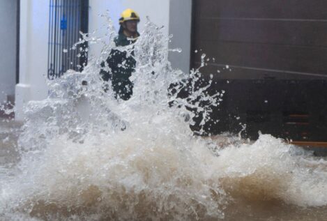 La borrasca Leonardo a su paso por España, en imágenes