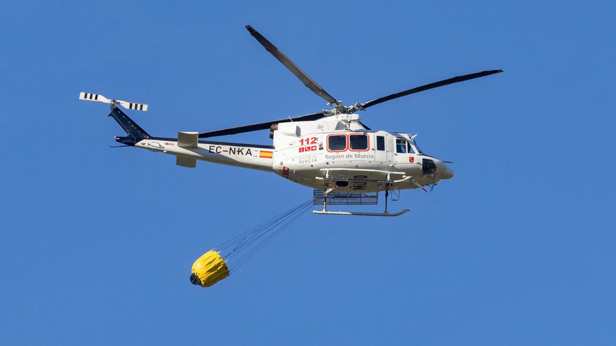 Estabilizado el incendio en el paraje natural de Cabo Tiñoso (Cartagena)