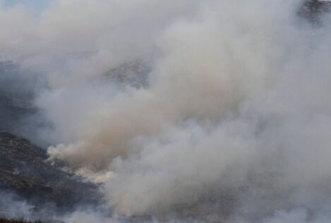 Asturias reduce a 13 los incendios forestales, con nueve activos y cuatro controlados