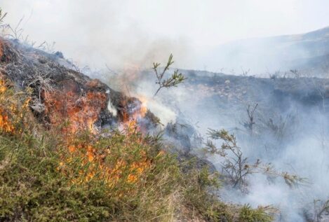Mejora la situación de los incendios forestales en Cantabria, con siete activos y 14 controlados