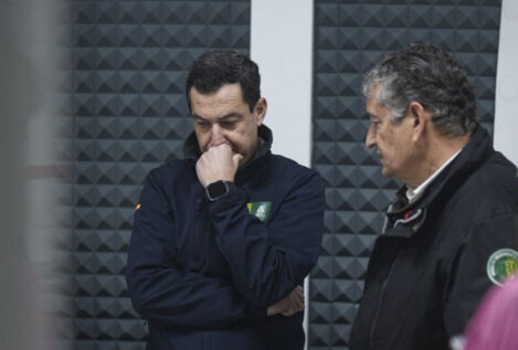 Moreno pedirá ayudas al Gobierno por los daños «millonarios» del temporal en Andalucía