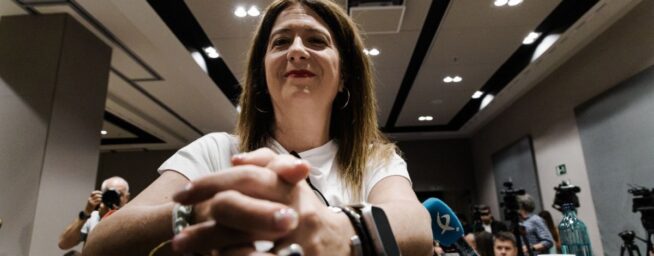 Leire Díez buscó a través de Interior un informe del CNI sobre las saunas del suegro de Sánchez