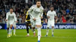 Mbappé salva al Real Madrid sobre la bocina en un ambiente de alta tensión en el Bernabéu