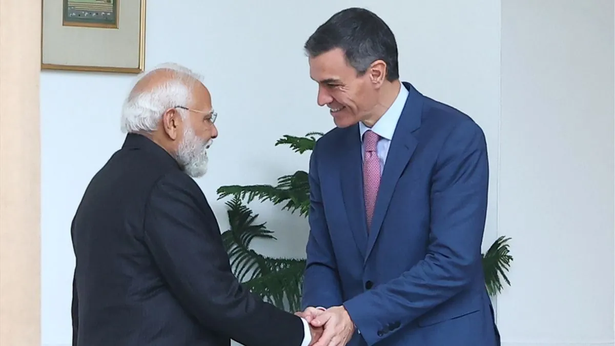 Sánchez comparte con Modi «dar pasos» hacia una IA «que ponga a las personas en el centro»