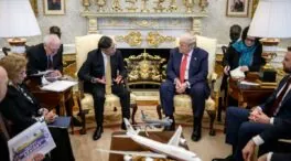 Petro dice que Trump «no cree en sanciones» y califica de «positiva» la reunión con él