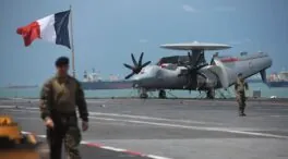 Suecia neutraliza un dron ruso que sobrevolaba el portaaviones francés 'Charles de Gaulle'