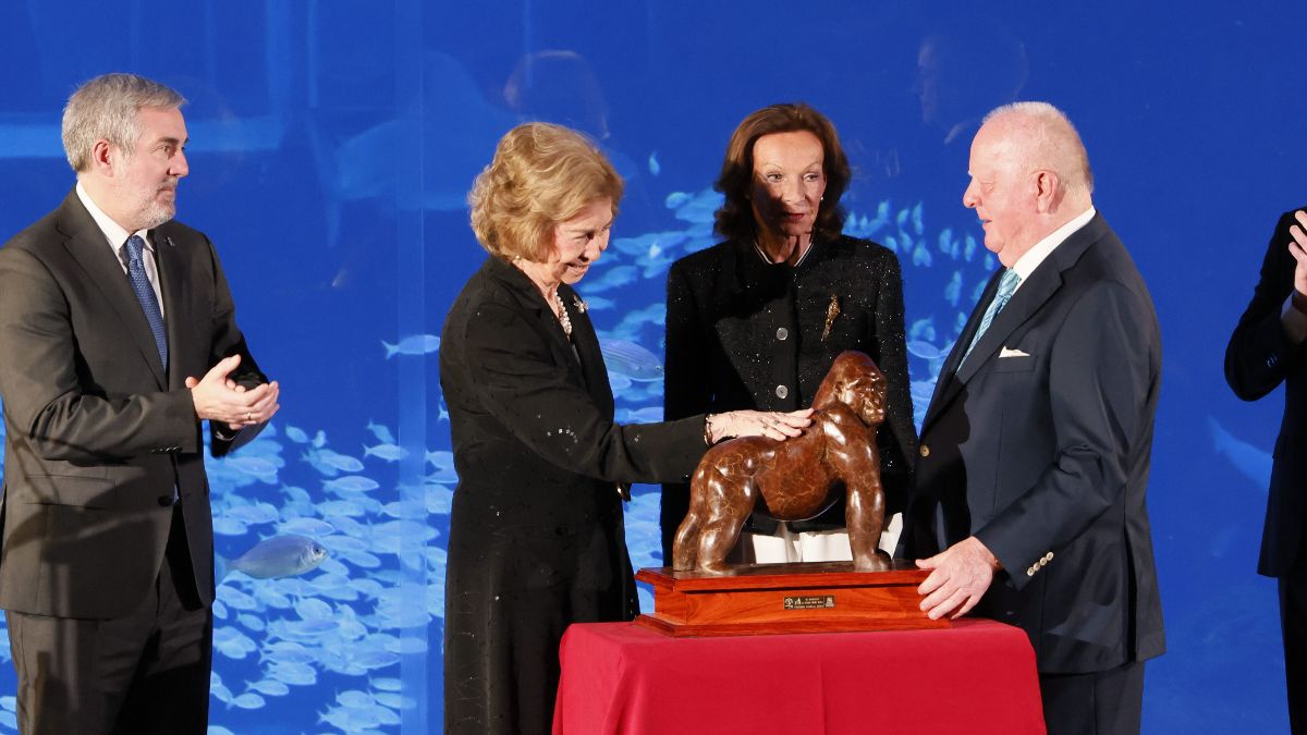 La reina Sofía recibe el Premio Gorila por su compromiso con la conservación ambiental