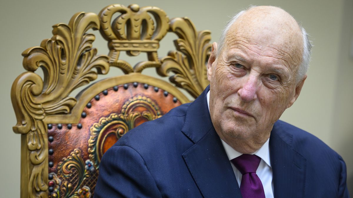 El rey de Noruega, ingresado en un hospital de Tenerife por «una infección y deshidratación»