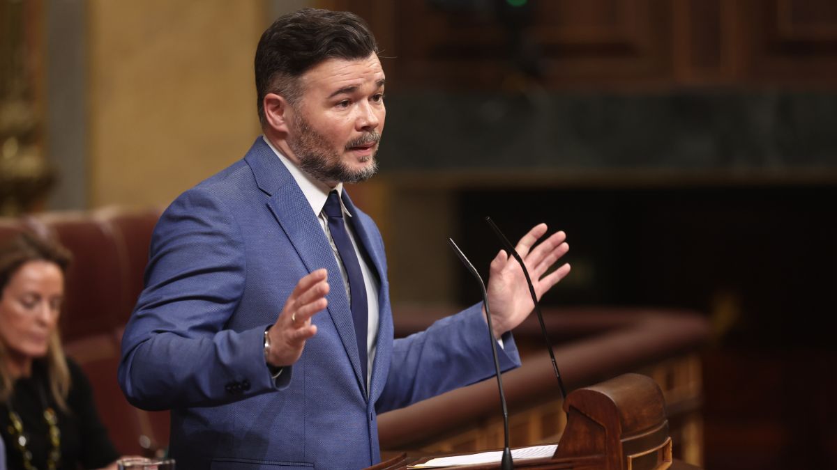 Rufián rechaza postularse para encabezar el frente de izquierdas soberanistas que plantea