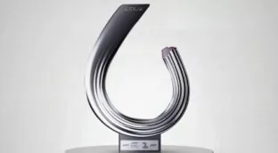 Así es 'Monumental', el original primer trofeo de la Fórmula 1 en Madrid