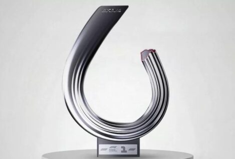 Así es 'Monumental', el original primer trofeo de la Fórmula 1 en Madrid