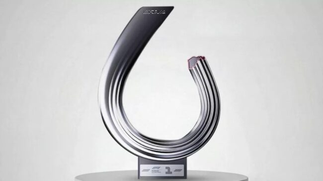 Así es 'Monumental', el original primer trofeo de la Fórmula 1 en Madrid