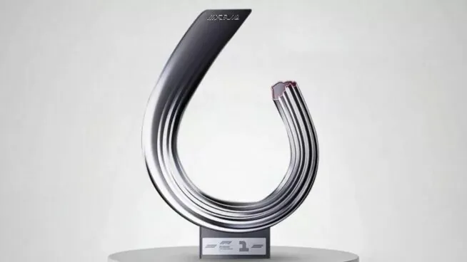 Así es 'Monumental', el original primer trofeo de la Fórmula 1 en Madrid