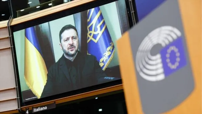 Zelenski pide ante la Eurocámara una fecha concreta para la adhesión de Ucrania a la UE