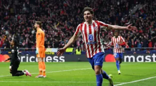 Manita del Atlético de Madrid gracias a los errores del portero del Tottenham
