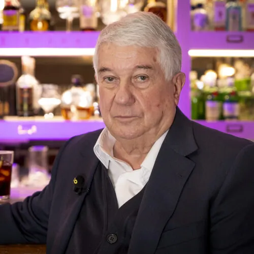 Arturo Fernández con Esperanza Aguirre