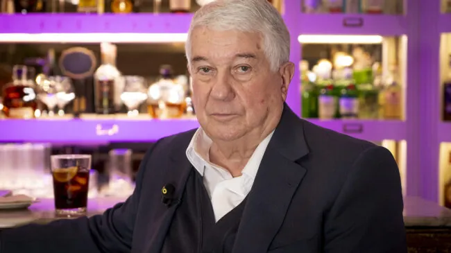 Arturo Fernández con Esperanza Aguirre