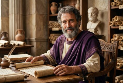 Aristóteles, filósofo, sobre cómo llegar a ser feliz: «Somos lo que hacemos repetidamente. La excelencia no es un acto sino un hábito»