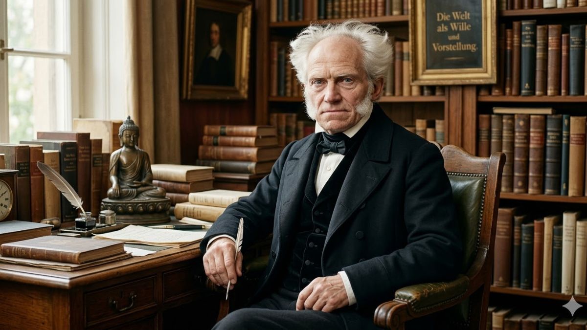 Arthur Schopenhauer, filósofo: «La felicidad consiste en tener salud y un poco de dinero, todo lo demás son cuentos»