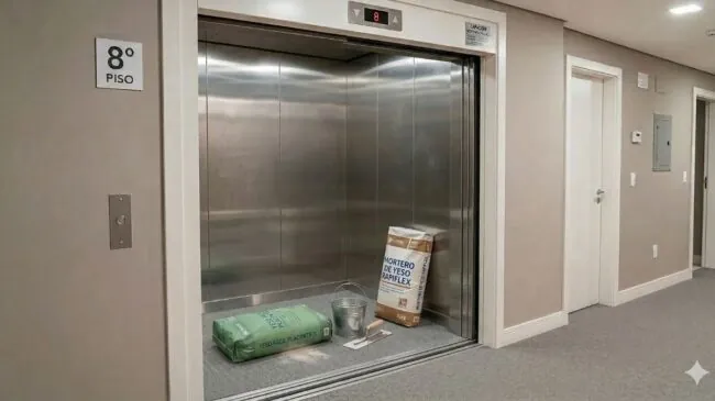 Confirmado por ley: si haces una reforma y usas el ascensor de tu comunidad como montacargas, te puede salir muy caro