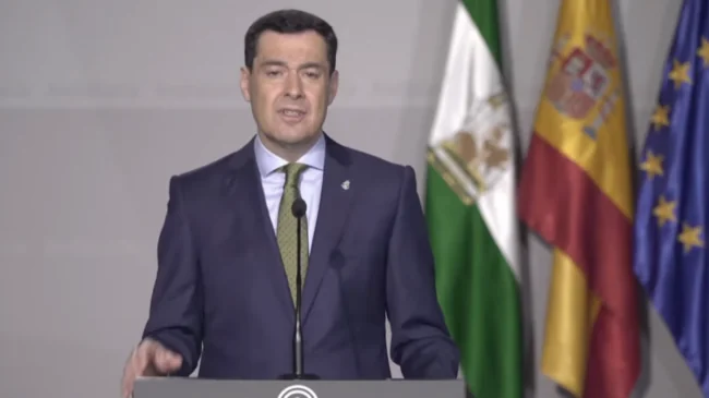 Juanma Moreno anuncia elecciones en Andalucía para el 17 de mayo