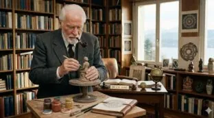 Carl Jung, psiquiatra, ya advirtió la clave de la felicidad a sus 61 años: «El privilegio de tu vida es convertirte en quien realmente eres»