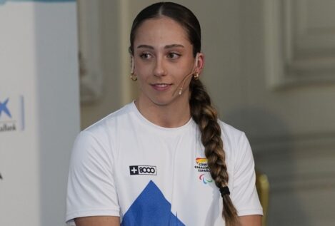 La española Audrey Pascual, medalla de plata en el descenso de los Juegos Paralímpicos