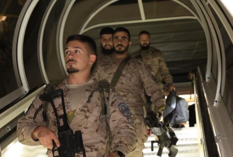 Aterrizan en Torrejón de Ardoz los 205 militares españoles que se encontraban en Irak