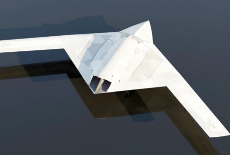 La aeronave más misteriosa del Pentágono salió de las sombras en el sitio menos esperado