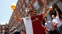 Los vecinos de la Plaza Mayor piden reubicar la 'fan zone' al ser un «problema estructural»
