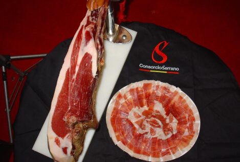 El jamón curado aumenta sus exportaciones un 9,29% en 2025, hasta 802,8 millones