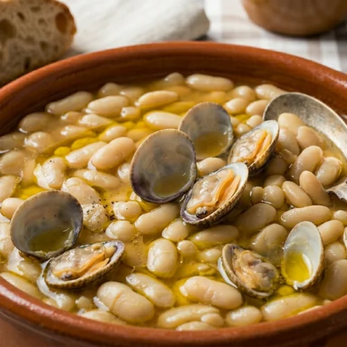 Alubias con almejas