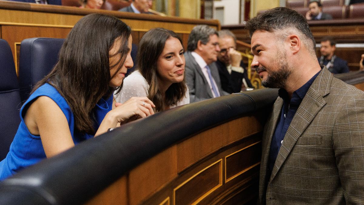 Irene Montero, Rufián y la resurrección de los muertos