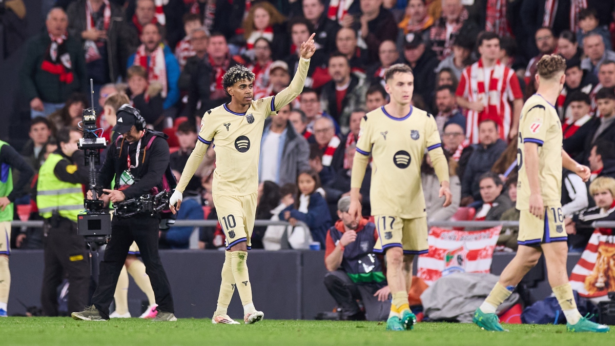 Lamine Yamal salva a un Barça que afianza su liderato en San Mamés