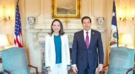 María Corina Machado se reúne de nuevo con Marco Rubio en Washington: «¡Avanzamos!»