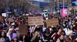 Las manifestaciones del 8-M en España, en imágenes