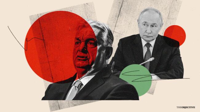 Al anochecer del 12 de abril, mira hacia Hungría