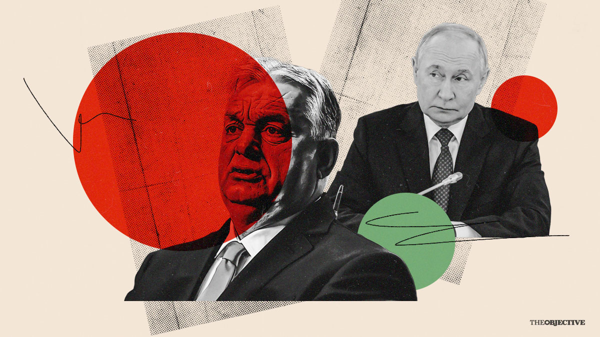 Al anochecer del 12 de abril, mira hacia Hungría