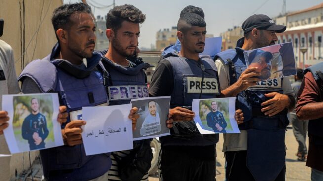 Un bombardeo israelí en el sur de Líbano deja cuatro periodistas muertos