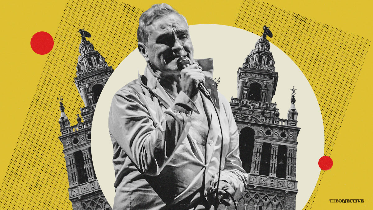 En un concierto de Morrissey