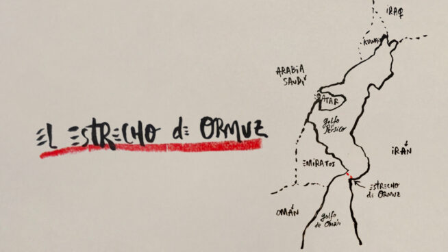La viñeta animada sobre... el estrecho de Ormuz