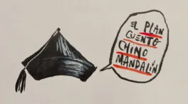 La viñeta animada sobre... el cuento chino mandalín