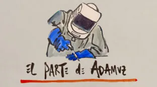 La viñeta animada sobre... el parte de Adamuz