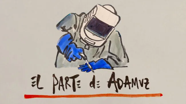 La viñeta animada sobre... el parte de Adamuz