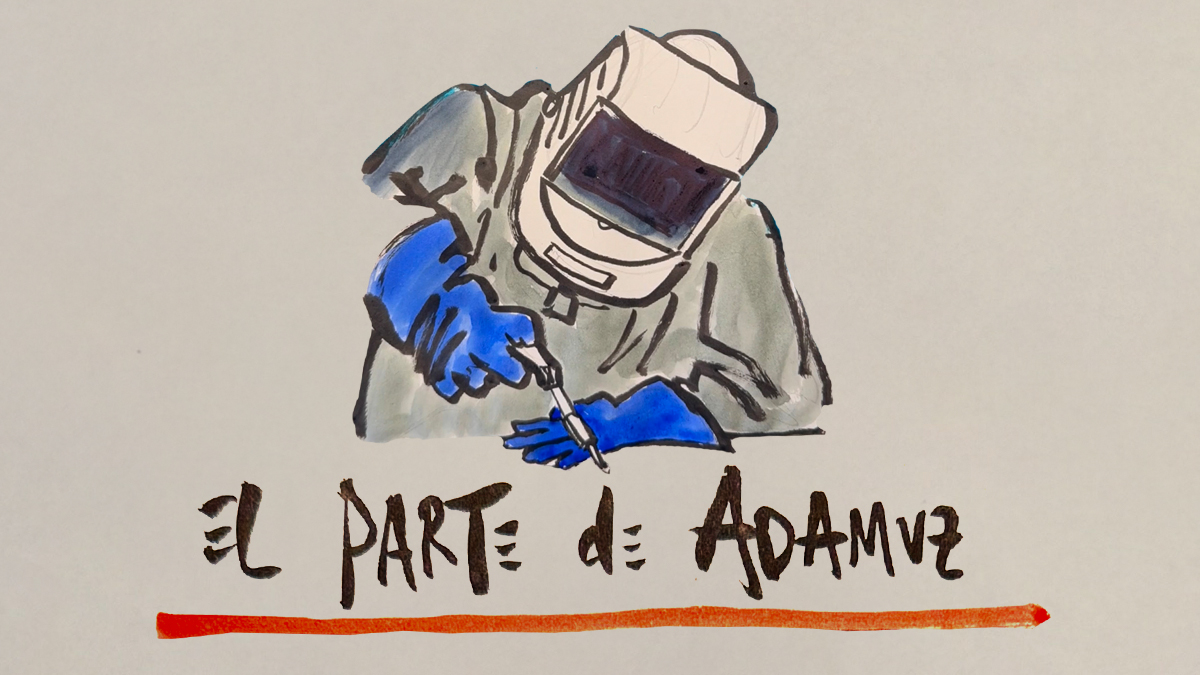 La viñeta animada sobre... el parte de Adamuz