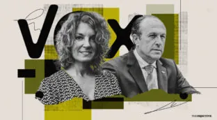 Vox indemniza con 8.600 euros a la pareja de su líder en Murcia tras colocarla en el consistorio